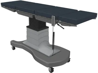 Surgical Table 3D Model