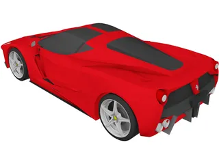 Ferrari LaFerrari (F70) (2014) 3D Model