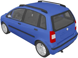 Fiat Idea (2005) 3D Model