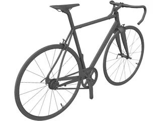 Road Bike 3D Model