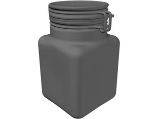 Weck Jar 3D Model