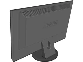 Asus Monitor 3D Model