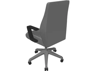 Conference Room Chair 3D Model