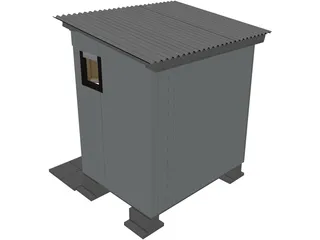 Street WC 3D Model