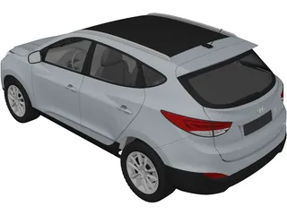 Hyundai ix35 (2011) 3D Model