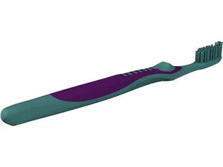 Toothbrush Common 3D Model
