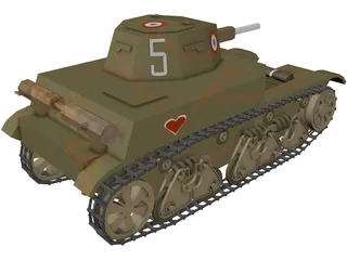 AMC-35 3D Model