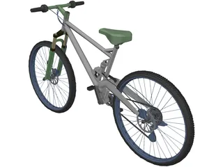 Mountain Bike 3D Model