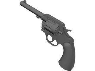 Smith&Wesson Police Model 1917 3D Model