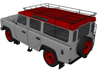 Land Rover Defender 110 3D Model