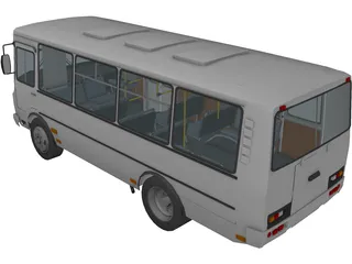 PAZ 3205 3D Model