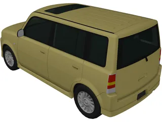 Scion xB (2001) 3D Model