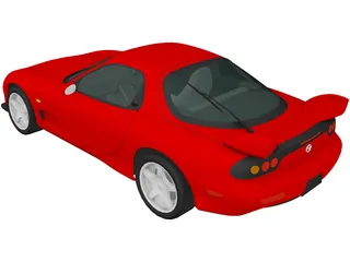 Mazda RX-7 (2001) 3D Model