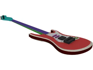 Guitar 3D Model