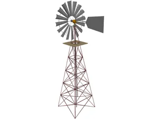 Fichier 3D gratuit Windmill / Windkraftwerk・Plan imprimable en 3D à  télécharger・Cults