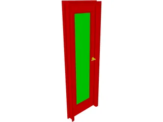 Passage Door 3D Model