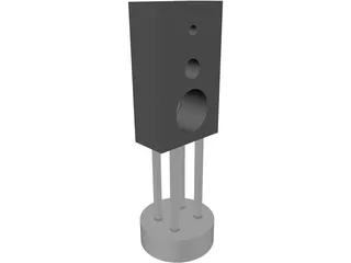 Speaker 3D Model