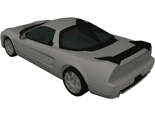 Honda NSX-R [Tuned] (2002) 3D Model