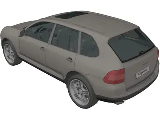 Porsche Cayenne S 3D Model