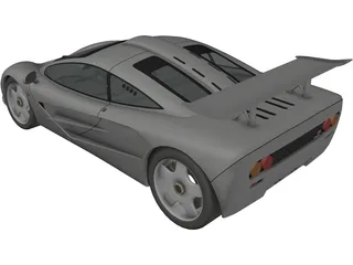 McLaren F1 3D Model