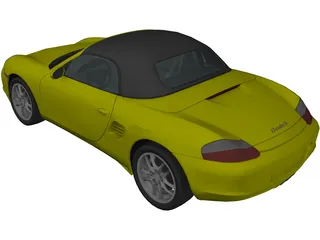 Porsche Boxster S (2002) 3D Model