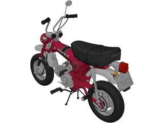 Honda DAX 3D Model