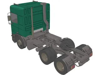 Man Truck 3D Model