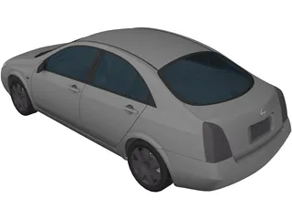 Nissan Primera (2001) 3D Model