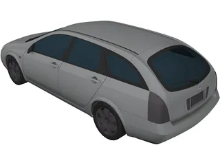 Nissan Primera Wagon (2001) 3D Model