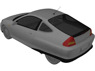 Honda Insight (1999) 3D Model