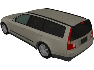 Nissan Stagea (2001) 3D Model