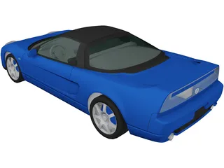 Honda NSX 3D Model