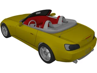 Honda S2000 3D Model