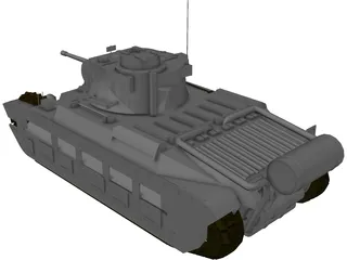 Matilda Mk2 3D Model