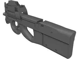 P-90P 3D Model