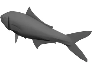 Full Fish 3D Model