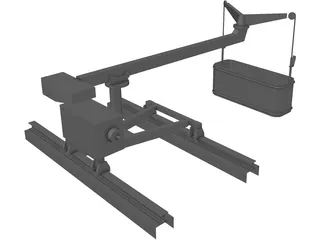 Window Crane (Small) 3D Model