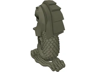 Merlion 3D Model