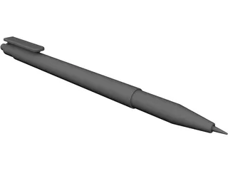 Ball Point Pen 3D Model