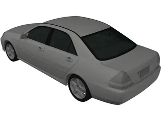 Toyota Mark II (2000) 3D Model