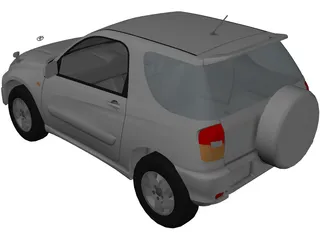 Toyota RAV4 (2000) 3D Model