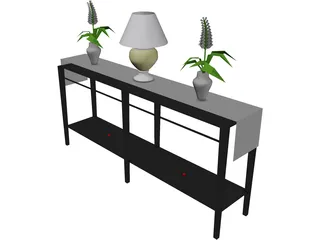 Console Table 3D Model