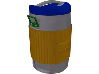 Drink Cooler 3D Model