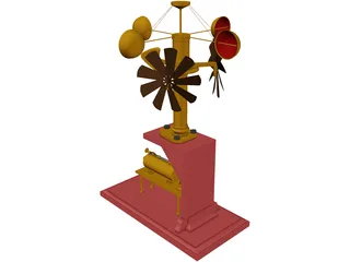 Anemometer 3D Model