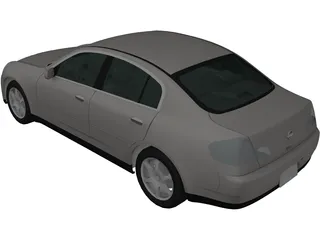 Infiniti G35 (2001) 3D Model