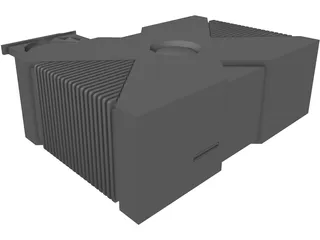 XBox Console 3D Model