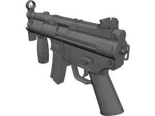 Heckler&Koch MP5K 3D Model