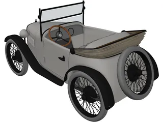 BMW Dixi (1937) 3D Model