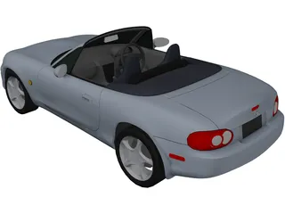 Mazda MX-5 Roadster 3D Model