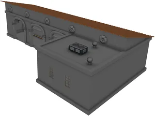 Bar Small 3D Model